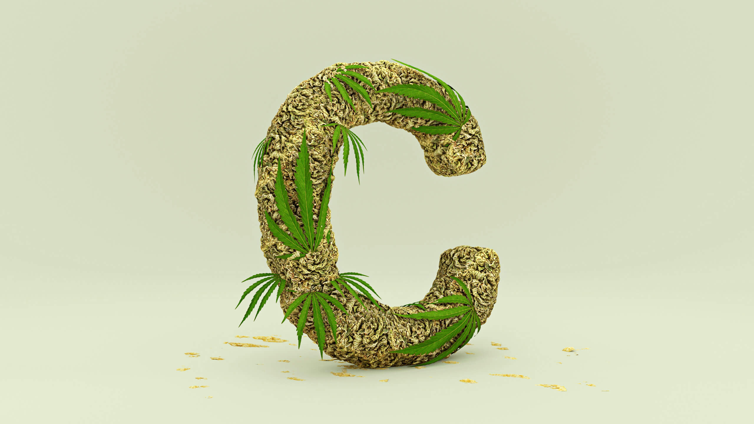Buchstabe C symbolhaft umgesetzt