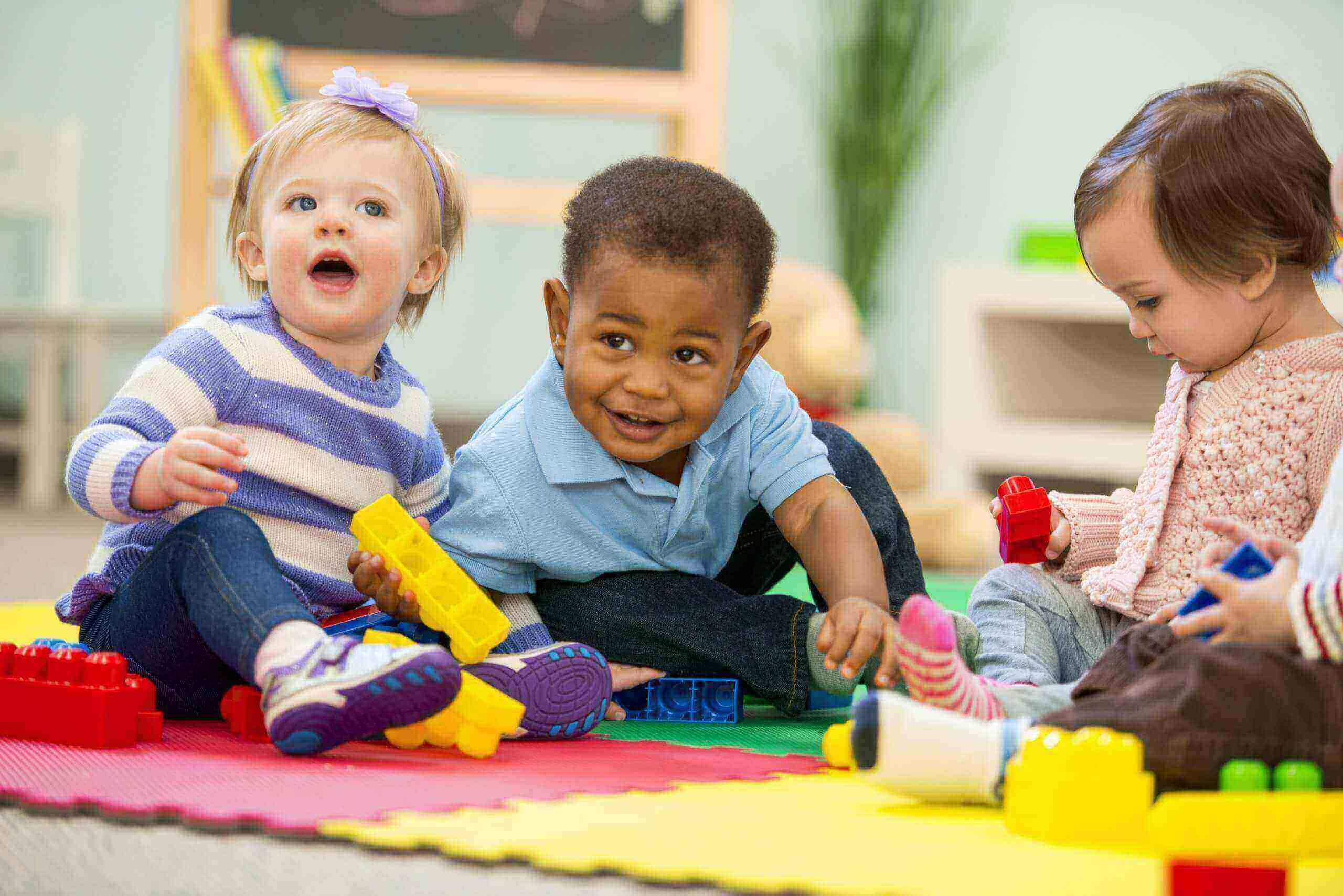 Babies Playing